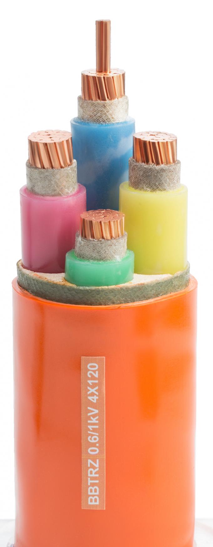 1 5mm2 4 Core 1000V Fire Resistant Cable Mica Tape Insulation For 