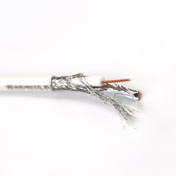 Tinned Copper 1000ft Outdoor Coaxial Cable , 1 Core 50ohm High Power