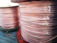 Concentric Stranded Bare Copper Wire , 500m Length Overhead Power Cables