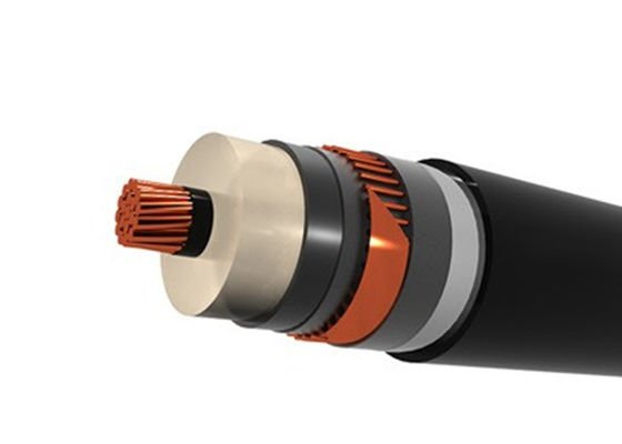 RoHS XPLE Insulation 47kV Armoured XLPE Cable Aluminum Semi Conductive