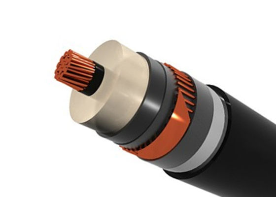 RoHS XPLE Insulation 47kV Armoured XLPE Cable Aluminum Semi Conductive