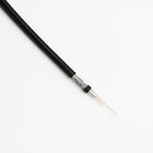 RoHS Black Flexible 1.02mm R6 Coaxial Cable PVC Jacket For CCTV