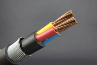 Black 4 Core 600V 35mm2 XLPE Power Cables Anti Chemical Corrosion