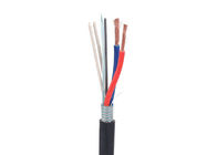 High Speed Transmission 10.2mm Hybrid Optical Fiber Cable ,  8 Core Hybrid Power Cable