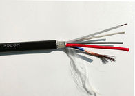 High Speed Transmission 10.2mm Hybrid Optical Fiber Cable ,  8 Core Hybrid Power Cable