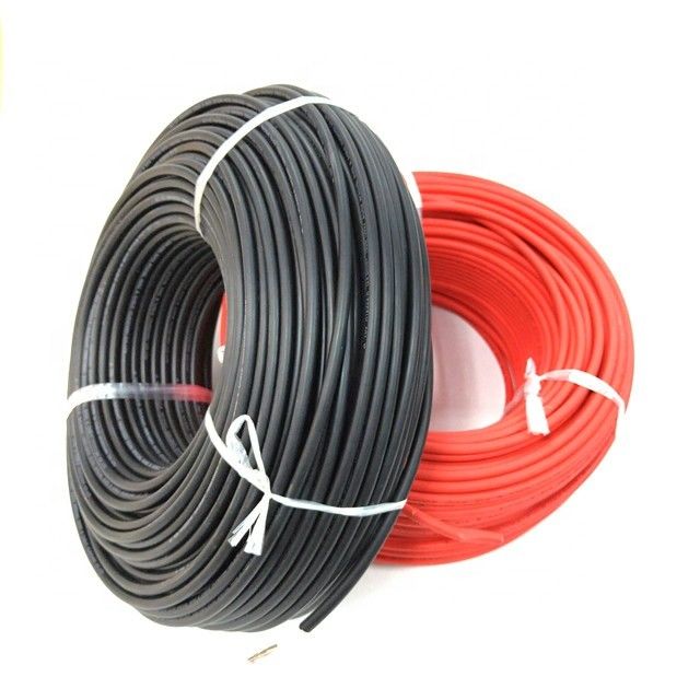Red Single Core 1kV 4mm HV Power Cable For Solar PV Panel