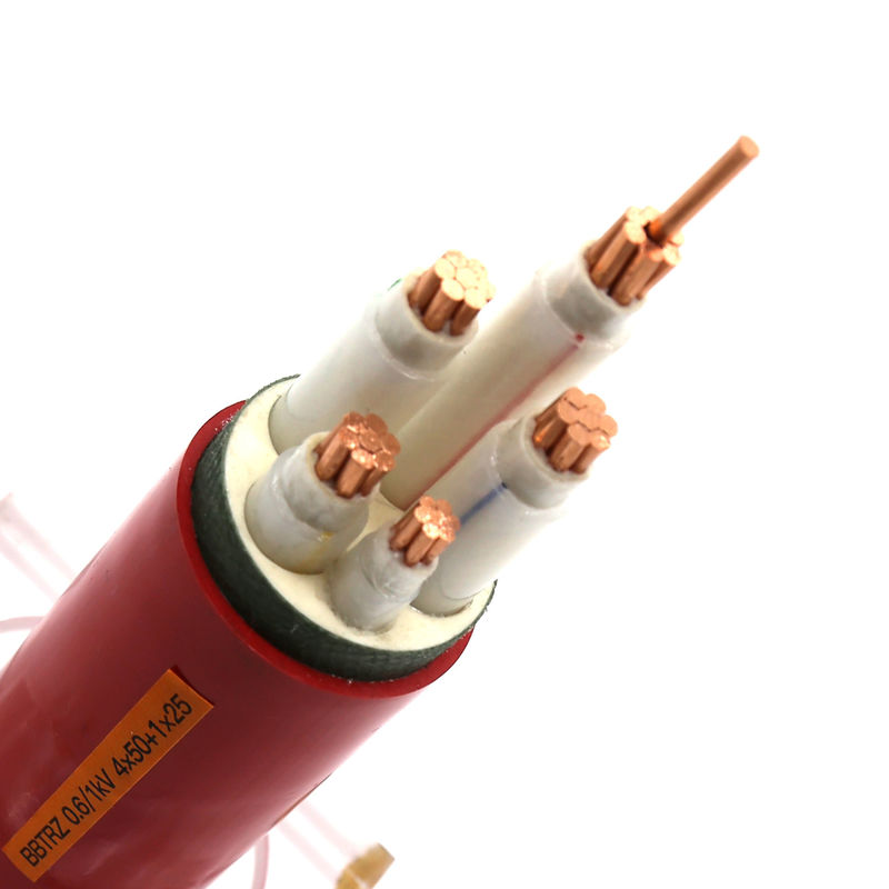 Heavy Duty 1kV Underground Electric Cable , 4C Insulated Copper Cable