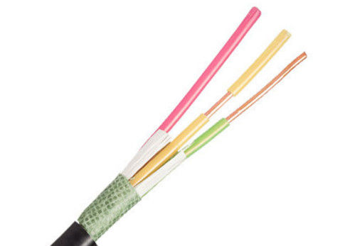 PBT 20.0mm Fiber Optic Cable With Power Corrugated Steel Tape Armored